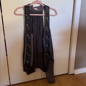 Embellished Vest